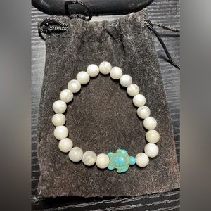 white marble bracelet